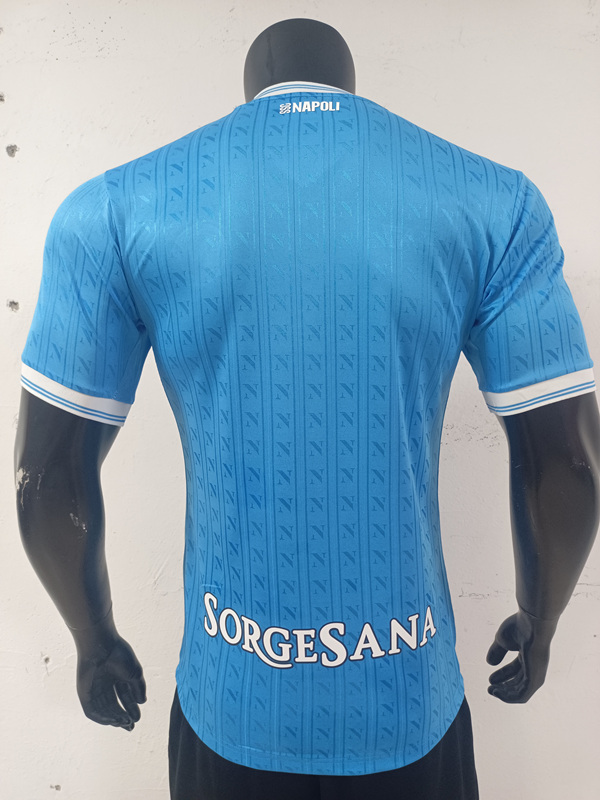 Player Version 2025-2026 Napoli Home Blue Thailand Soccer Jersey AAA-0871