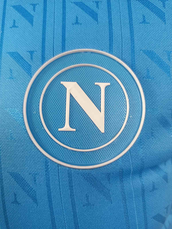 Player Version 2025-2026 Napoli Home Blue Thailand Soccer Jersey AAA-0871