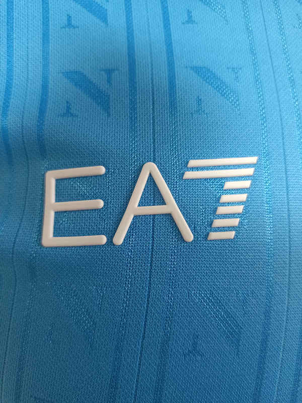 Player Version 2025-2026 Napoli Home Blue Thailand Soccer Jersey AAA-0871