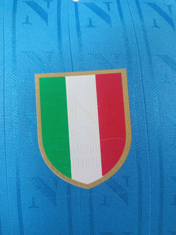 Player Version 2025-2026 Napoli Home Blue Thailand Soccer Jersey AAA-0871
