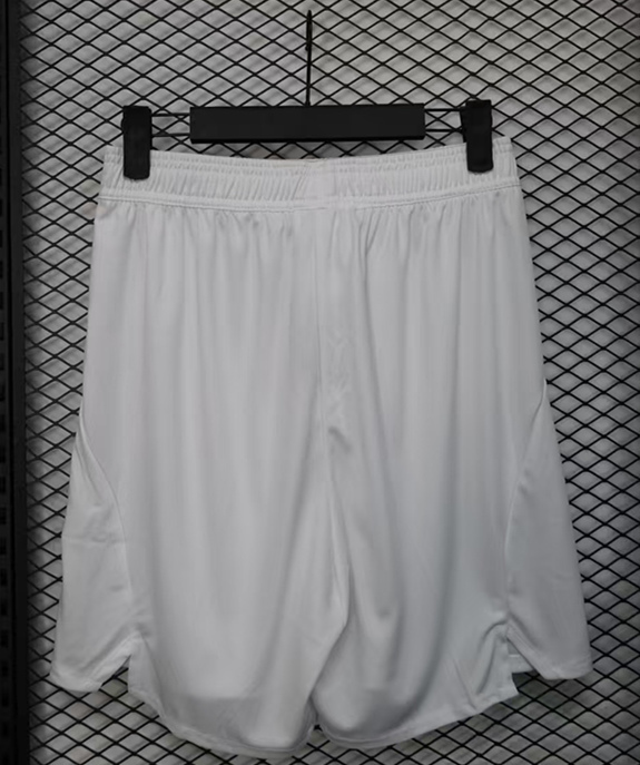 Player Version 2025-2026 Manchester United White Thailand Soccer Shorts-888