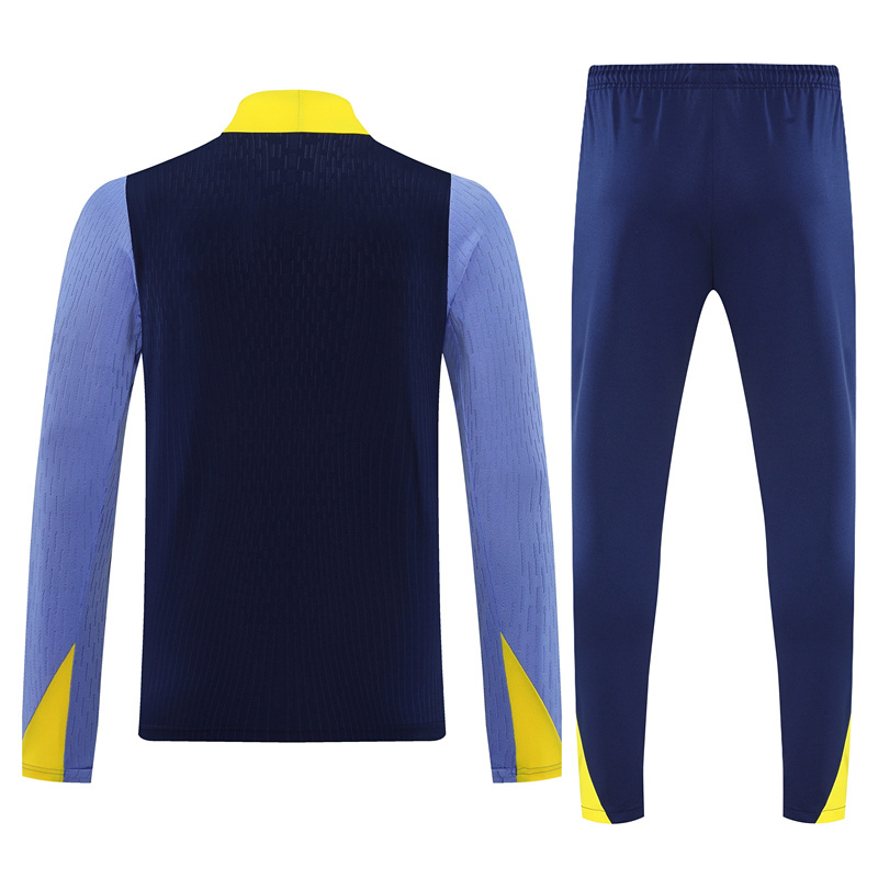 Player Version 2025-2026 Atletico Madrid Royal Blue Thailand Soccer Tracksuit-7411