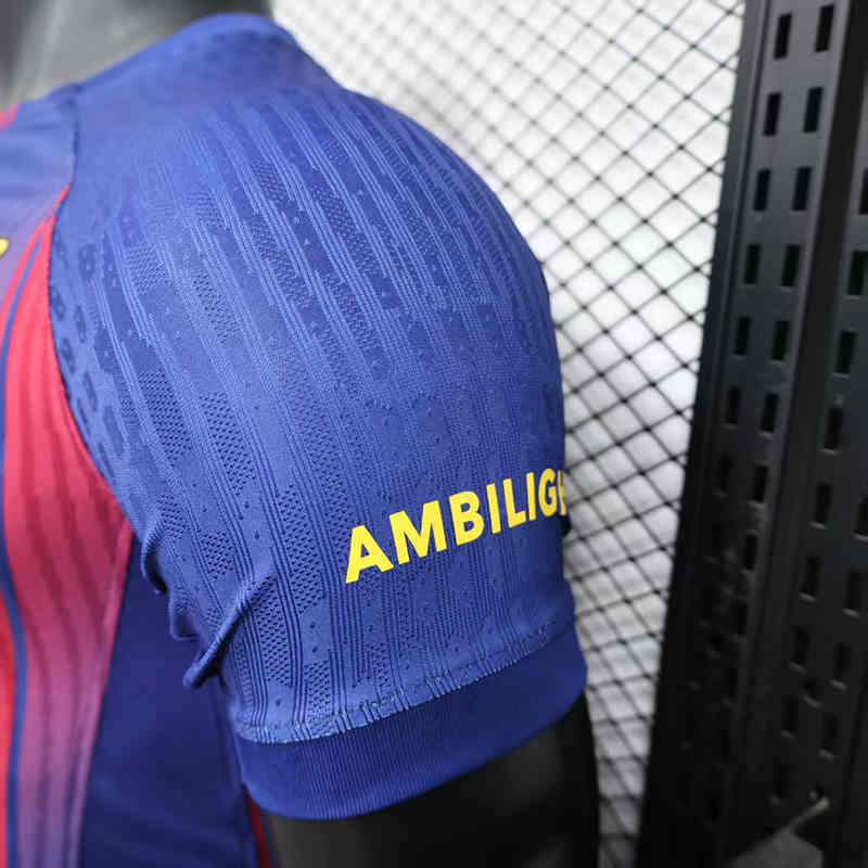 Player Version 2025-2026 Special Version Barcelona Blue&Black Thailand Soccer Jersey AAA-888