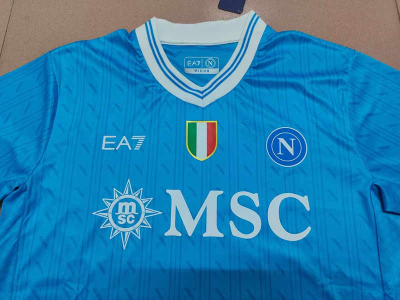 2025-2026 Napoli Home Blue Soccer Uniform-7209
