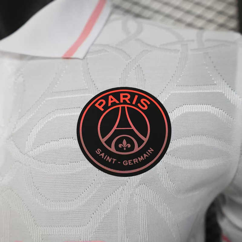 Player Version 2025-2026 Special Version Paris White Thailand Soccer Jersey AAA-888