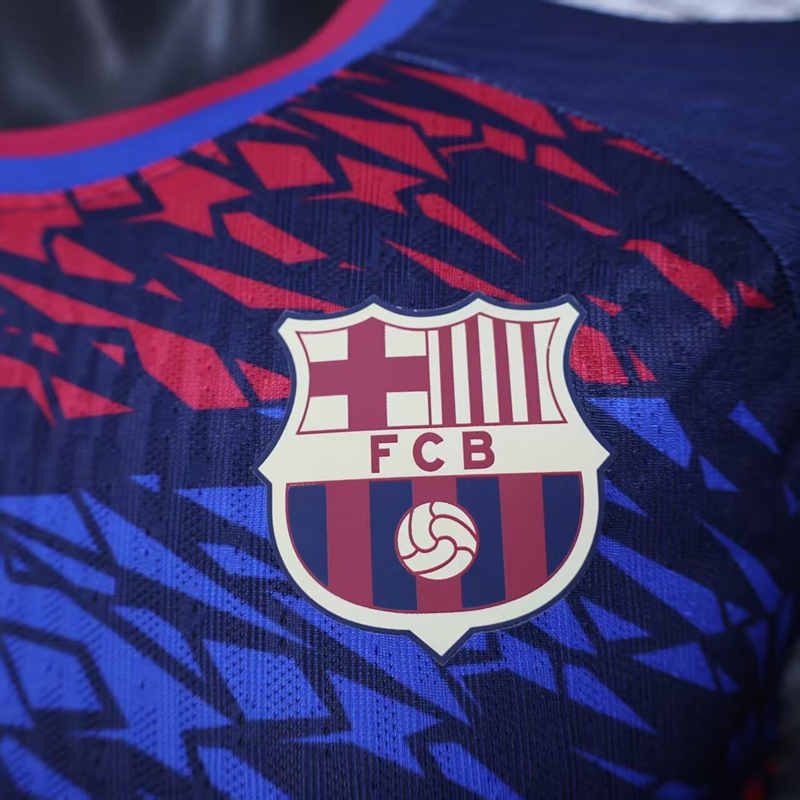 Player Version 2025-2026 Special Version Barcelona Red&Blue Thailand Soccer Jersey AAA-888