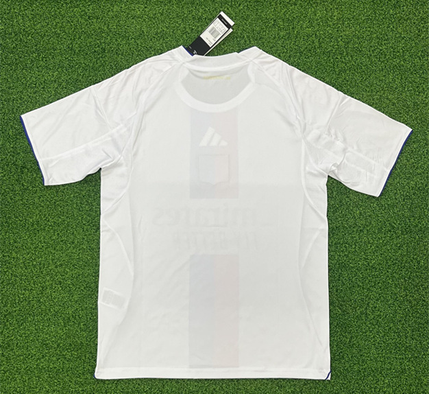 (S-4XL) 2025-2026 Olympique Lyonnais Home White Thailand Soccer Jersey AAA-403