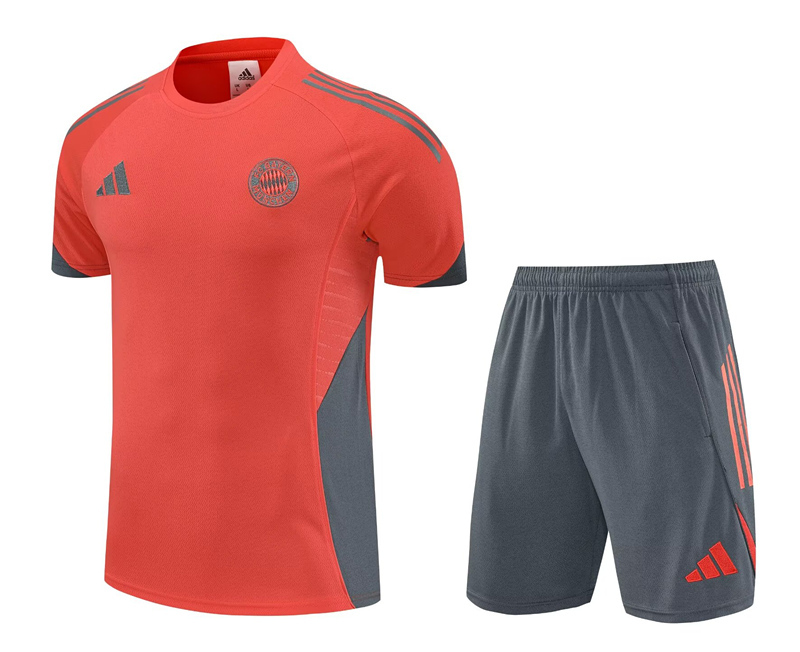 2025-2026 Bayern München Orange Thailand Short-sleeve Soccer Jersey Uniform AAA-4627