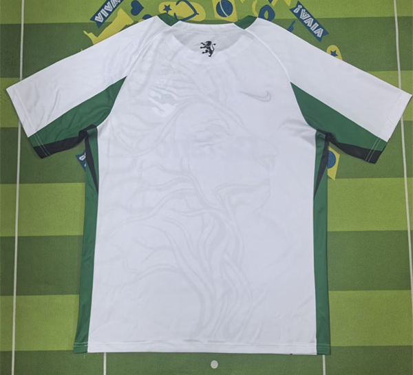(S-4XL) 2025-2026 Lion Head Sporting Clube de Portugal White Thailand Soccer Jersey AAA-5303