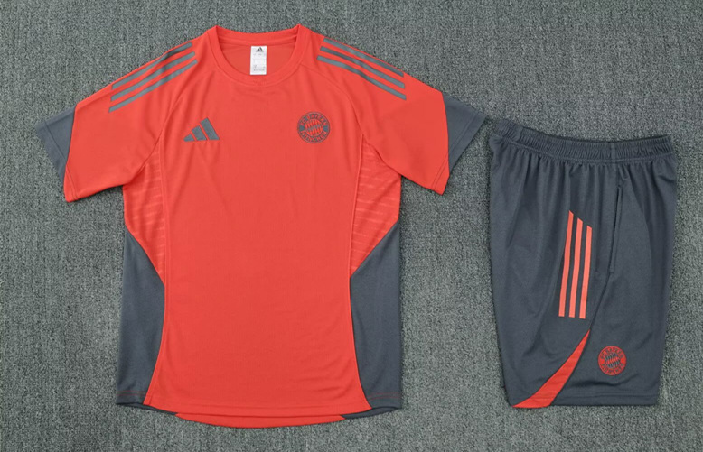 2025-2026 Bayern München Orange Thailand Short-sleeve Soccer Jersey Uniform AAA-4627