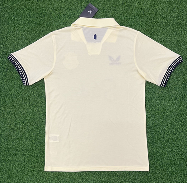 (S-4XL) 2025-2026 Everton Away Light Yellow Thailand Soccer Jersey AAA-403