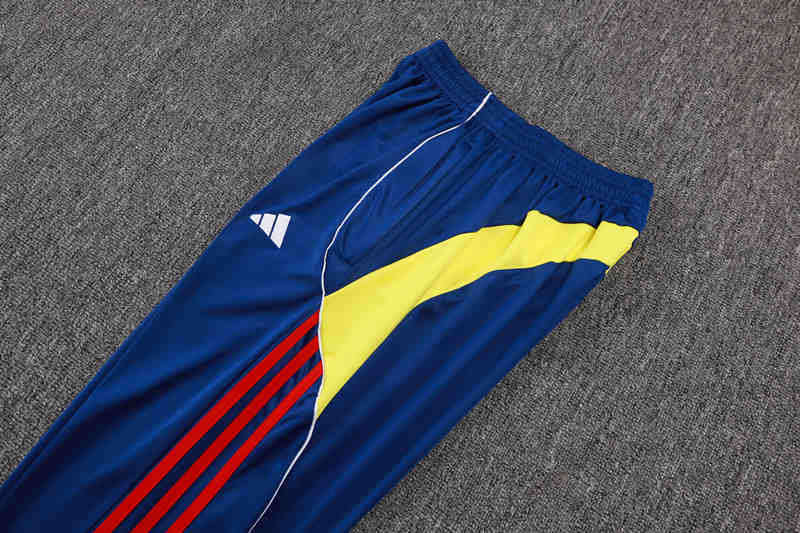 2025-2026 Retro Version Arsenal Color Blue Thailand Soccer Tracksuit-815