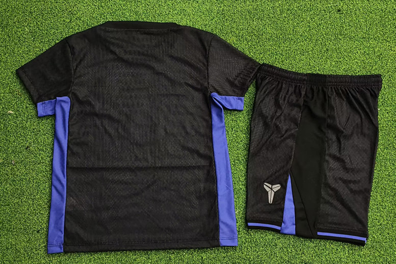 Player Version 2025-2026 Barcelona Black Thailand Soccer Uniform-9926