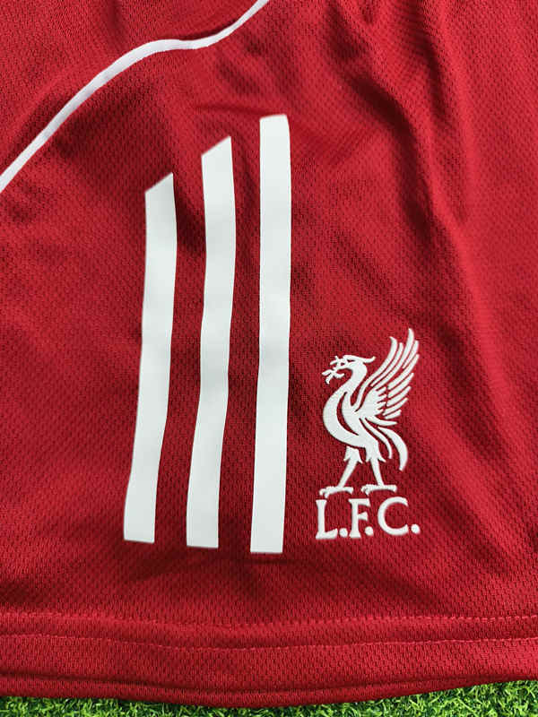 Player Version 2025-2026 Liverpool Home Red Kids/Youth Soccer Uniform-9926