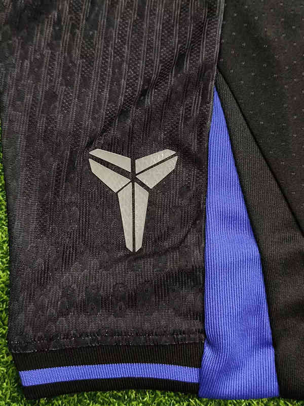Player Version 2025-2026 Barcelona Black Thailand Soccer Uniform-9926