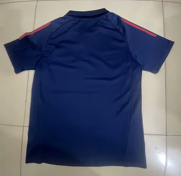 2025-2026 Manchester United Royal Blue Thailand Polo-9070