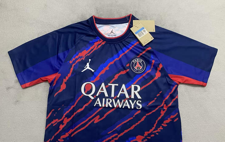 (S-4XL) 2025-2026 Special Version Paris Blue&Red Thailand Soccer Jersey AAA-2524