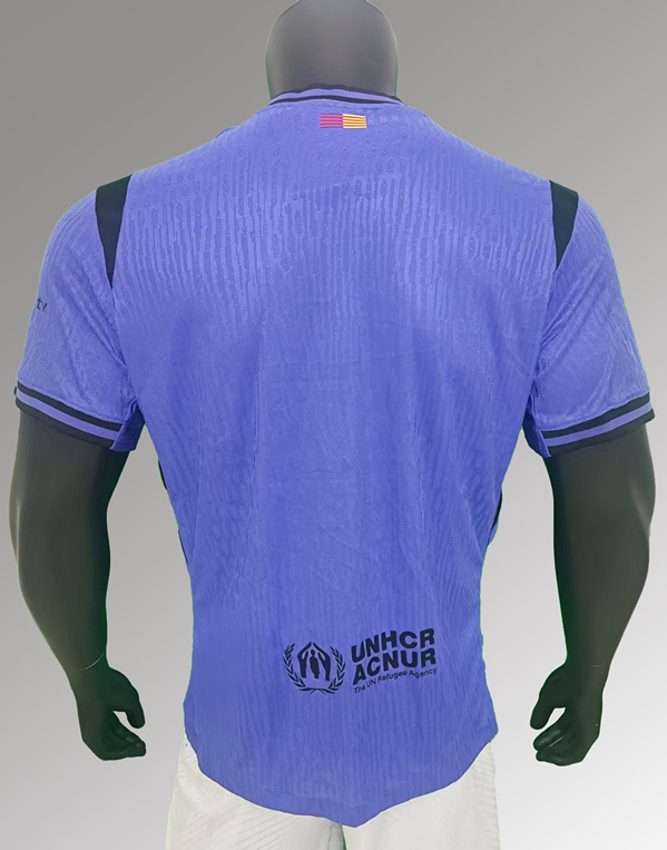 Player Version 2025-2026 Barcelona Blue&Purple Thailand Soccer Jersey AAA-9753