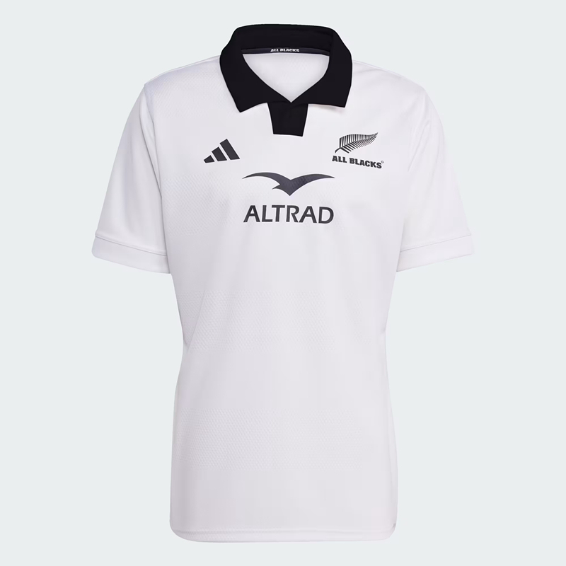 2025-2026 All Black Away White Thailand Rugby Jersey