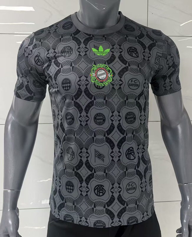 2025-2026 Bayern München Oktoberfest Black &Grey Thailand Soccer Jersey AAA-416