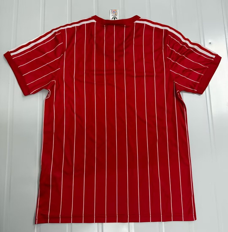 Retro Version 1982-1983 Aberdeen Home Red Thailand Soccer Jersey AAA-503