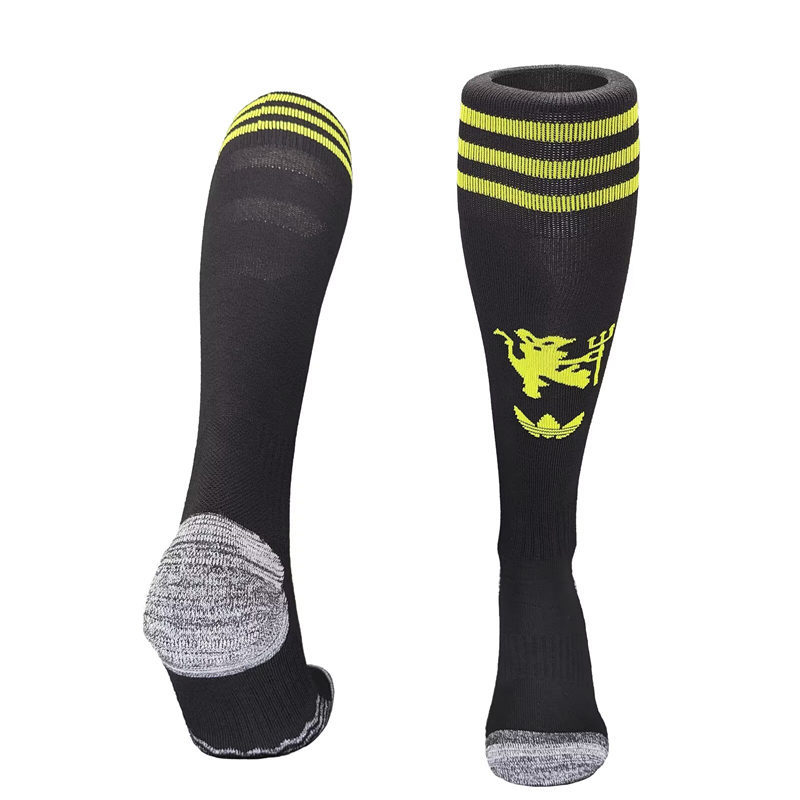 2025-2026 Manchester United 2nd Away Black Thailand Soccer Socks