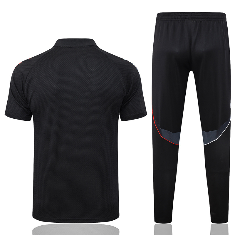 2025-2026 Ajax Black Thailand Polo Unifrom-815