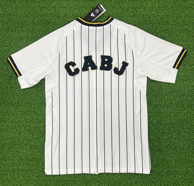 (S-4XL) 2025-2026 Boca Juniors White Soccer US Pack Jersey AAA-403