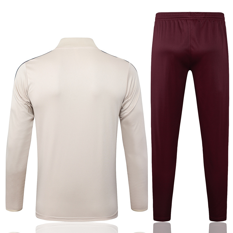 2025-2026 Ajax Beige Thailand Soccer Tracksuit-815