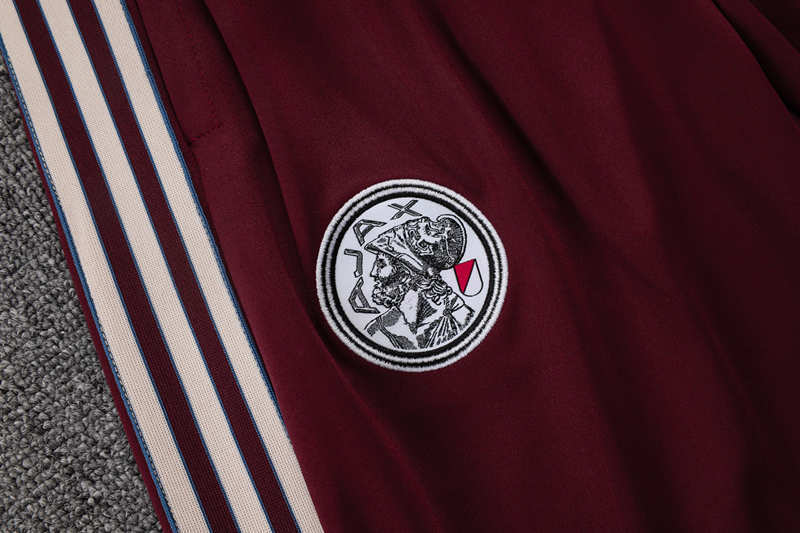 2025-2026 Ajax Beige Thailand Soccer Tracksuit-815