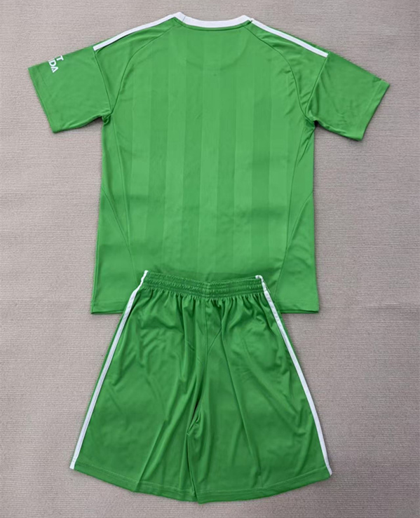 2025-2026 Arsenal Goalkeeper Green Soccer Uniform-AY
