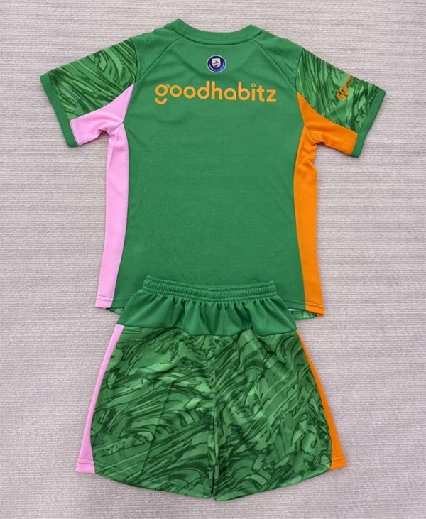 2025-2026 PSV Eindhoven Goalkeeper Green Soccer Uniform-AY