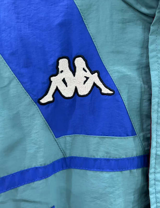 Retro Version 1967 Arsenal Blue Embroidered Full Rainproof Thailand Soccer Trench Coat-0255