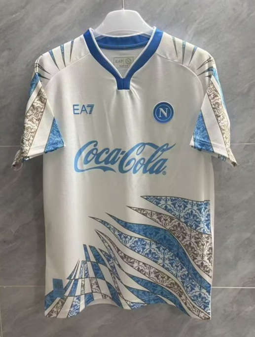 2025-2026 Napoli White Thailand Soccer Jersey AAA