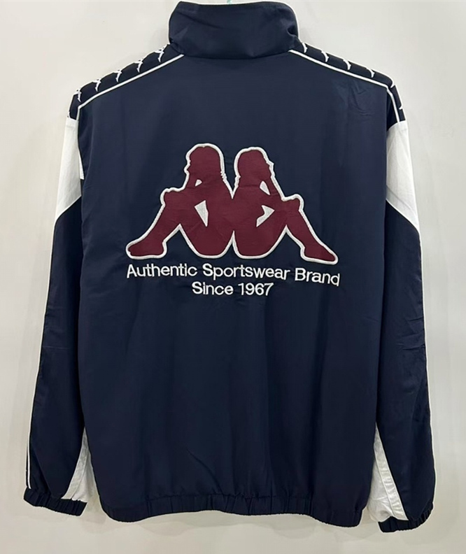 Retro Version 1967 Arsenal Black Embroidered Full Rainproof Thailand Soccer Trench Coat-0255