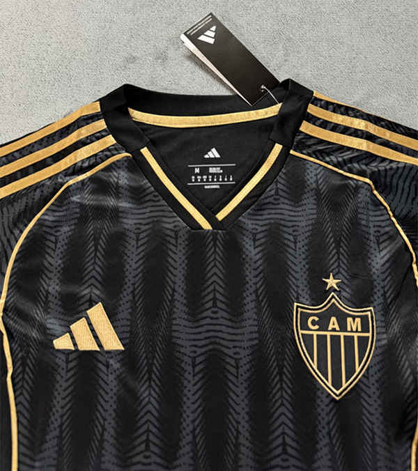 2025-2026 Atlético Mineiro 2nd Away Black Thailand Soccer women Jersey AAA-4506