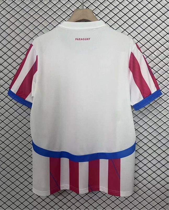 2025-2026 Paraguay Home Red&White Thailand Soccer Jersey AAA-512