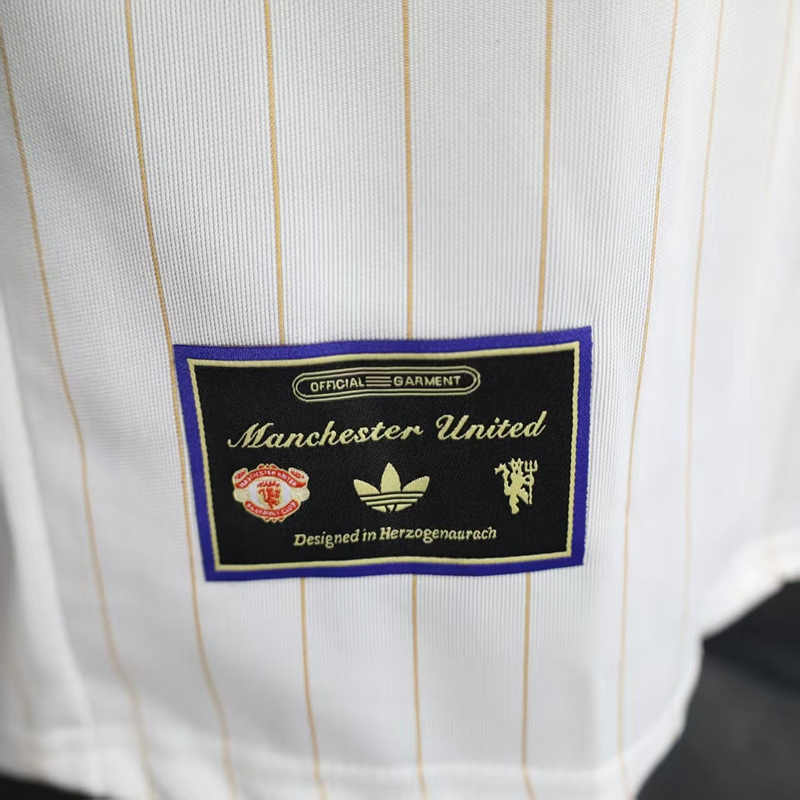 Player Version 2025-2026 Special Version Manchester United White Thailand Soccer Jersey-888