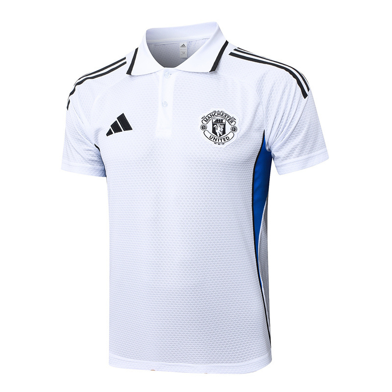 2025-2026 Manchester United White Thailand Polo-815
