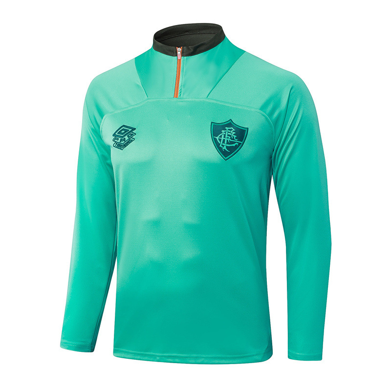 2025-2026 Fluminense de Feira Green Thailand Soccer Tracksuit Uniform-GDP
