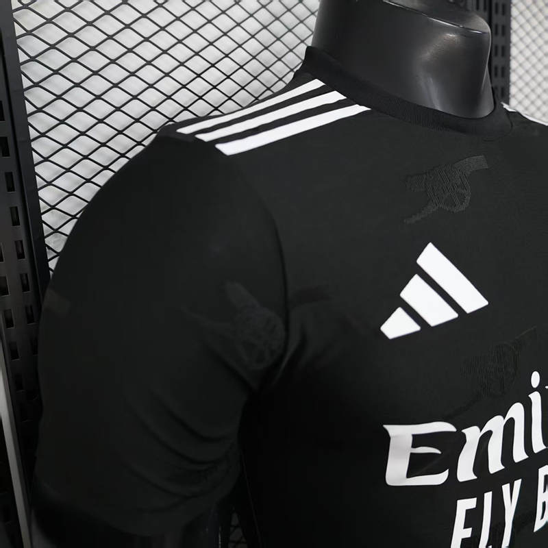 Player Version 2025-2026 Casual style Arsenal Black Thailand Soccer Jersey AAA-888