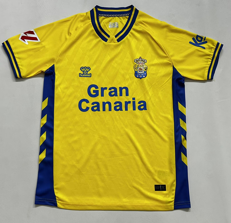 (S-4XL) 2025-2026 Las Palmas Home Yellow Thailand Soccer Jersey AAA-GB