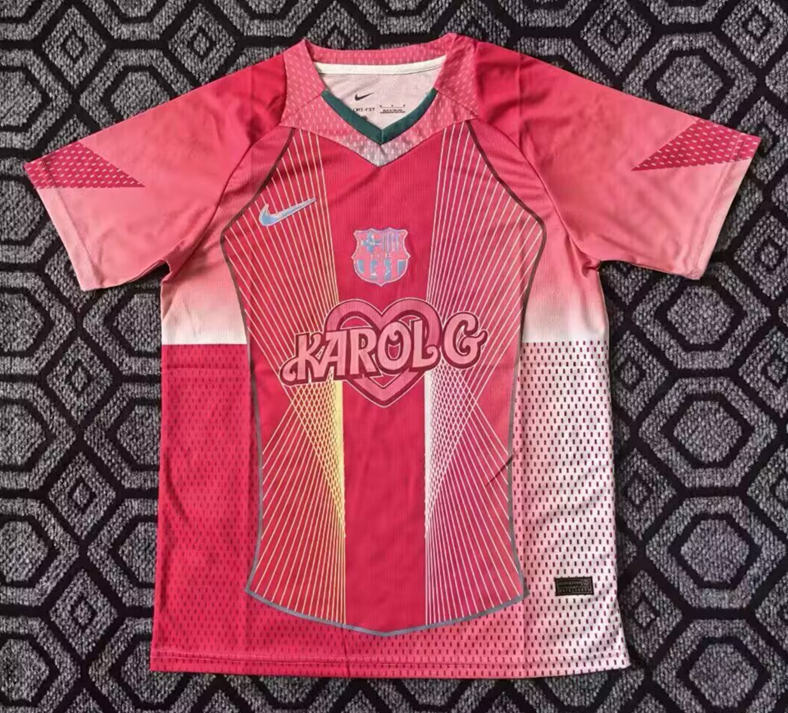 2025-2026 Special Version Barcelona Love Pink Thailand Soccer Jersey AAA-7209