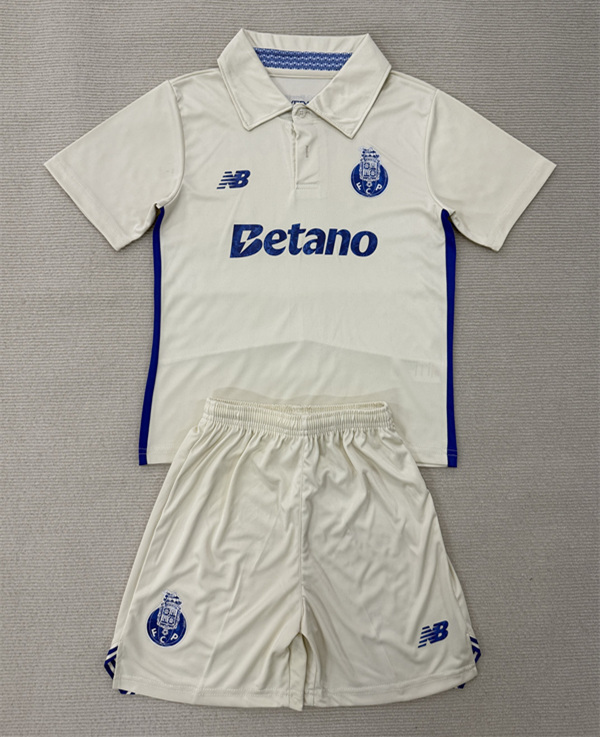 2025-2026 Porto 2nd Away Beige Soccer Uniform-AY