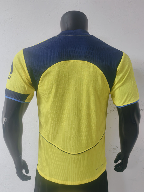 Player Version 2025-2026 Tottenham Hotspur 2nd Away Yellow Thailand Soccer Jersey AAA-0871
