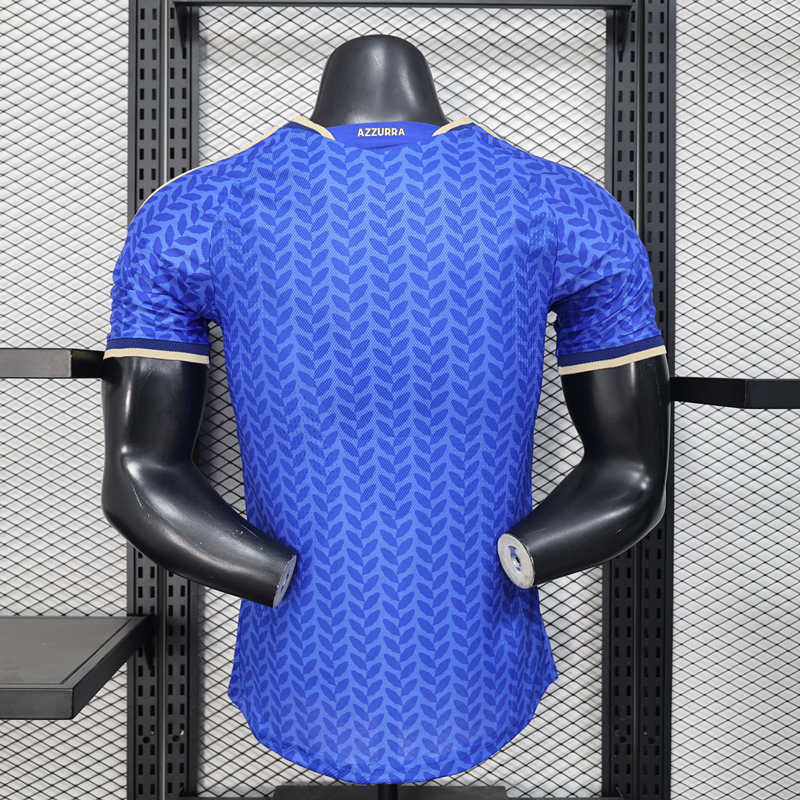 Player Version 2026-2027 Italy Home Blue Thailand Soccer Jersey-888