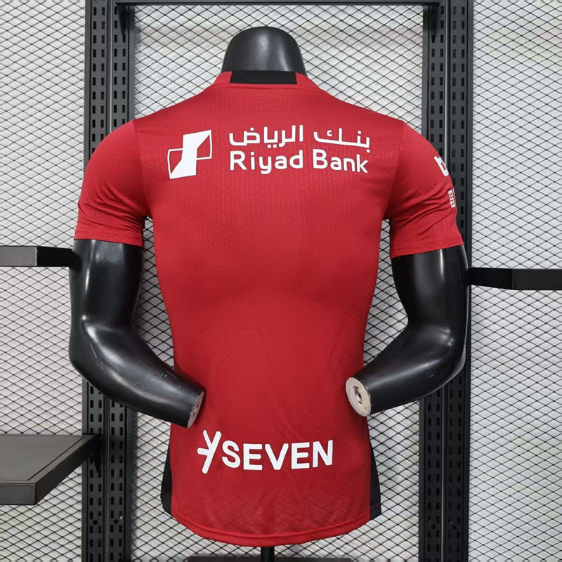 Player Version 2025-2026 Al-Hilal Saudi Red Thailand Soccer Jersey AAA-888