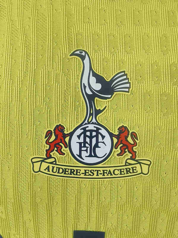 Player Version 2025-2026 Tottenham Hotspur 2nd Away Yellow Thailand Soccer Jersey AAA-0871