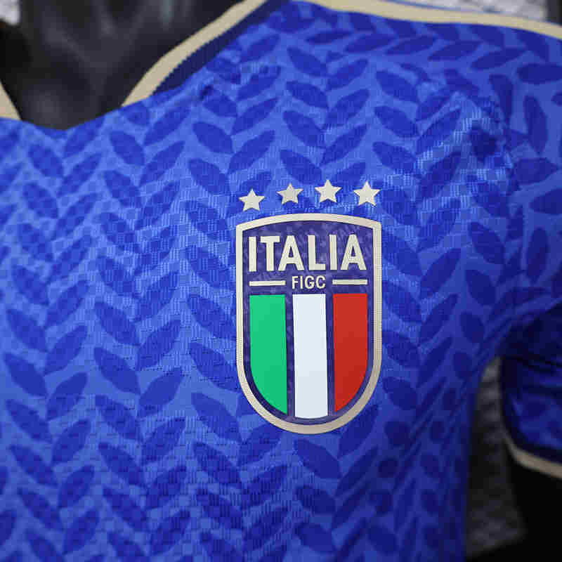 Player Version 2026-2027 Italy Home Blue Thailand Soccer Jersey-888
