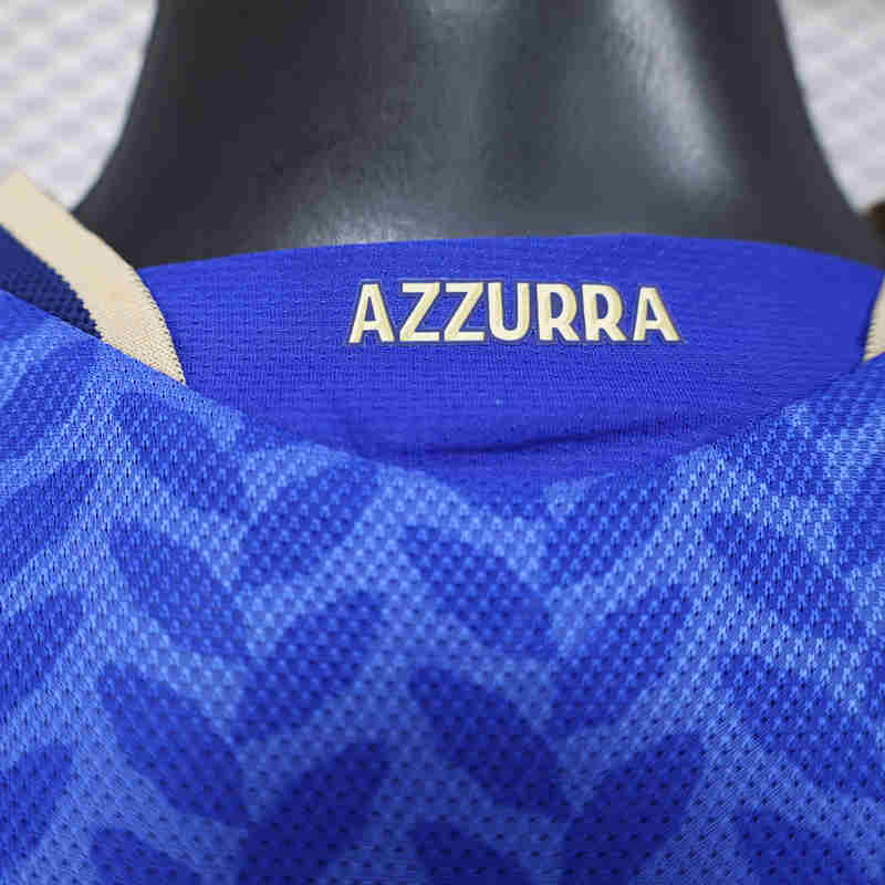 Player Version 2026-2027 Italy Home Blue Thailand Soccer Jersey-888